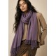 Echarpe Lenço Feminino Velvet Malva Imperial
