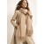 Echarpe Lenço Feminino Liso Bege
