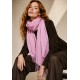 Echarpe Lenço Feminino Fleur Rosa Chá