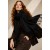 Echarpe Lenço Feminino Fleur Preto