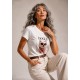 Baby Look Dogue Chic Off White