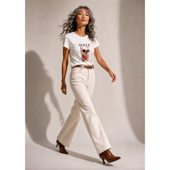 Baby Look Dogue Chic Off White