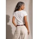 Baby Look Dogue Chic Off White