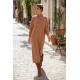 Vestido Tricot Essência Amazônica Bege