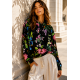 Blusa Capuz Floral Amazônia Vital