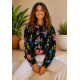 Blusa Capuz Floral Amazônia Vital