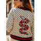 Cardigan Tricot Cobra Coral Amazônia Vital