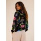 Blusa Capuz Floral Amazônia Vital