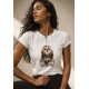 Baby Look Princesa Canina Off White