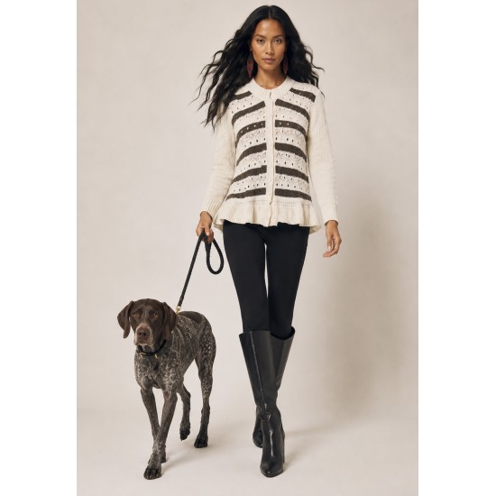 Cardigan Tricot Brisa do Cerrado Bege