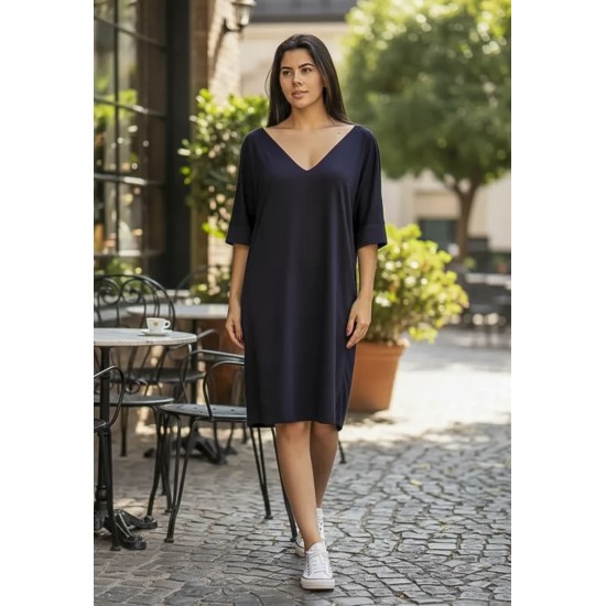 Vestido Curto Kauane Malha Preto