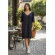 Vestido Curto Kauane Malha Preto