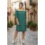 Vestido Curto Itapema Ombro a Ombro Verde