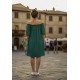 Vestido Curto Itapema Ombro a Ombro Verde