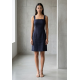 Vestido Curto Jupira Tubinho Viscose Preto
