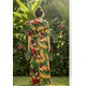 Vestido Longo Jaciara Viscose Estampa Festa dos Tucanos