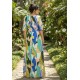 Vestido Longo Jaciara Viscose Estampa Selva Urbana