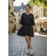 Vestido Curto Kaolin Viscose Preto