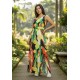 Vestido Longo Iúna Viscose Estampa Festival Tropical