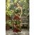 Vestido Longo Iúna Viscose Estampa Festa dos Tucanos