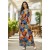 Vestido Longo Iúna Viscose Estampa Aurora Profunda