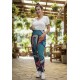 Calça Saruel Malha com Bolso na Frente Geometrias do Tempo