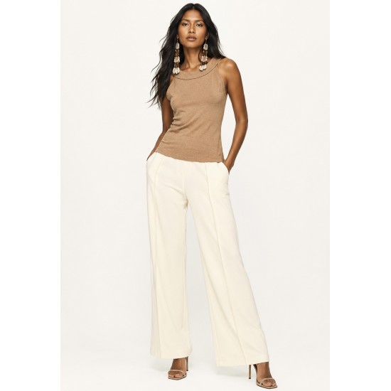 Blusa Regata Potira Malha Castanha Sapucaia