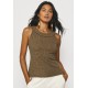 Blusa Regata Potira Malha Bronze Jatobá
