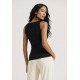 Blusa Regata Potira Malha Xadrez