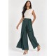 Calça Transpasse Nadi Pantalona Verde Musgo