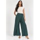 Calça Transpasse Nadi Pantalona Verde Musgo