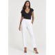 Calça Montaria Nina Malha Branco Eclipse