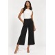 Calça Pantacourt Malha Preta