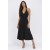 Vestido Midi Mamirauá Malha Preto