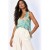 Blusa Regata Arapari Viscose Estampa Águas de Anavilhanas