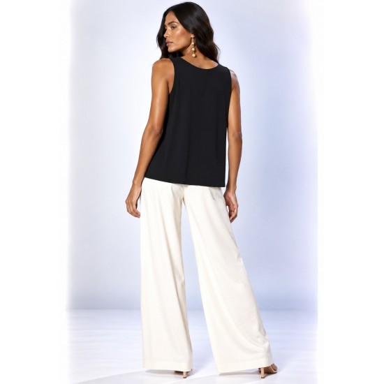 Blusa Regata Arapari Viscose Preta