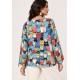 Blusa Acapu Ampla Estampa Confraria dos Bichanos