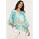 Blusa Ampla Cascata Estampa Águas de Anavilhanas