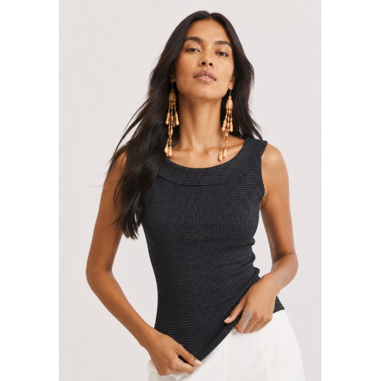 Blusa Regata Potira Malha Eclipse