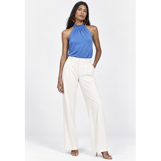 Blusa Trapézio Kaiapó Malha Azul Céu