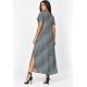 Vestido Midi Abapã Malha com Bolso Estampa Murici
