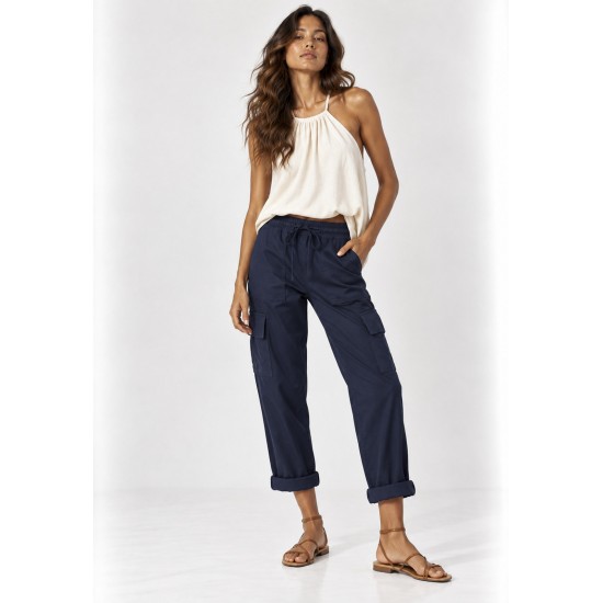 Calça Cargo Mamirauá Algodão Azul Marinho