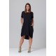 Vestido Curto Malha Amplo Always Preto