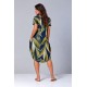 Vestido Curto Malha Amplo Always Selva Azul 