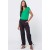 Calça Cenoura Viscose Preta