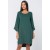 Vestido Curto Viscose Manga Ampla Balli Verde Musgo