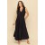 Vestido Longo Acará Malha Preto