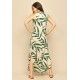 Vestido Longo Acará Malha Bambu Verde