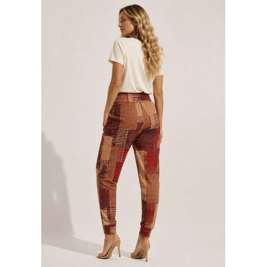 Calça Saruel Malha com Bolso Tramas do Sol