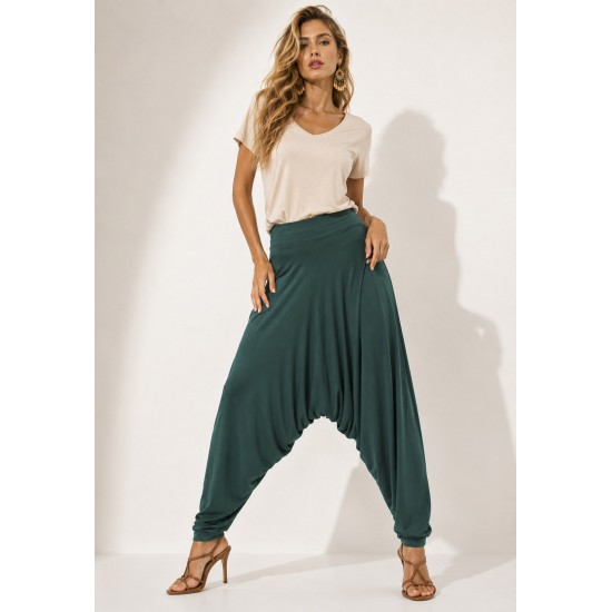 Calça Saruel Iracema Malha Verde